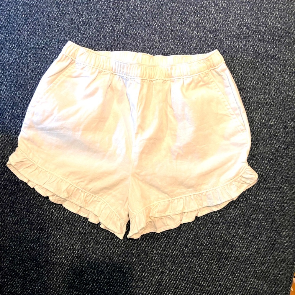 NWT Crewcuts white Ruffle Shorts - Bundle of 3